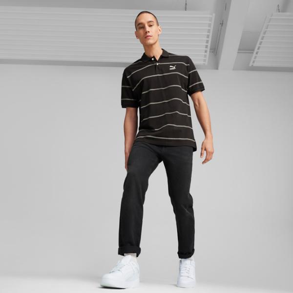 Tricou polo pentru bărbați Puma Team Polo Black photo 3