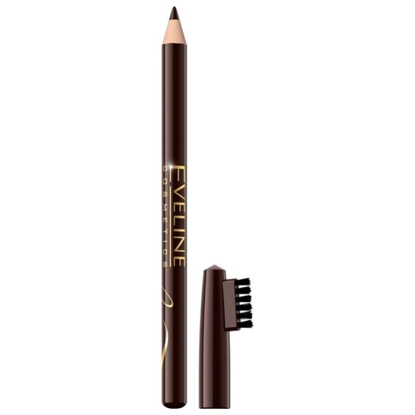 Карандаш для бровей Eveline Cosmetics Eyebrow Pencil Medium Brown photo 3 Карандаш для бровей Eveline Cosmetics Eyebrow Pencil Medium Brown photo 3