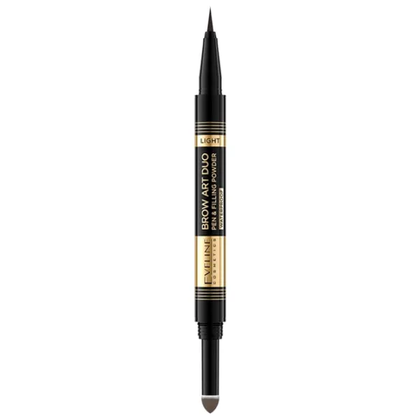 Маркер для бровей Eveline Cosmetics Brow Art Duo Коричневый photo 3