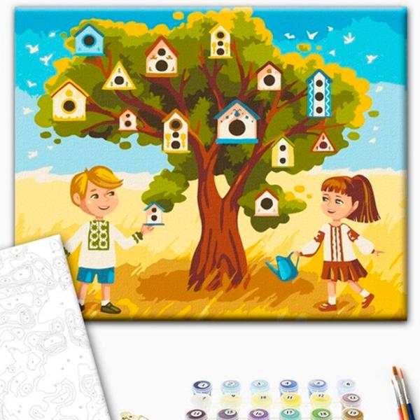 Картина по номерам BrushMe Будущее Украины 40 x 30 cm/ Горизонтальная photo 2 Картина по номерам BrushMe Будущее Украины 40 x 30 cm/ Горизонтальная photo 2