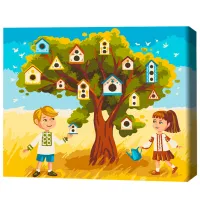 Картина по номерам BrushMe Будущее Украины 40 x 30 cm/ Горизонтальная photo 3