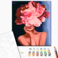 Картина по номерам BrushMe Изящный цветок 40 x 30 cm/ Вертикальная photo 2