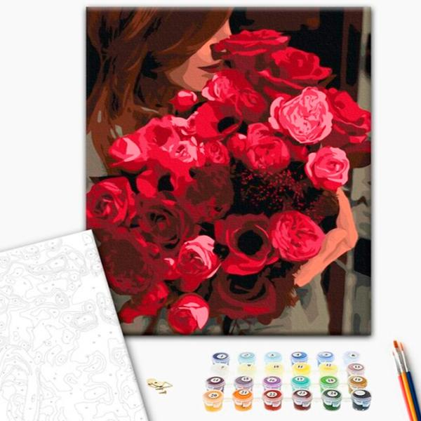 Картина по номерам BrushMe Букет от самого родного 40 x 30 cm/ Вертикальная photo 2 Картина по номерам BrushMe Букет от самого родного 40 x 30 cm/ Вертикальная photo 2