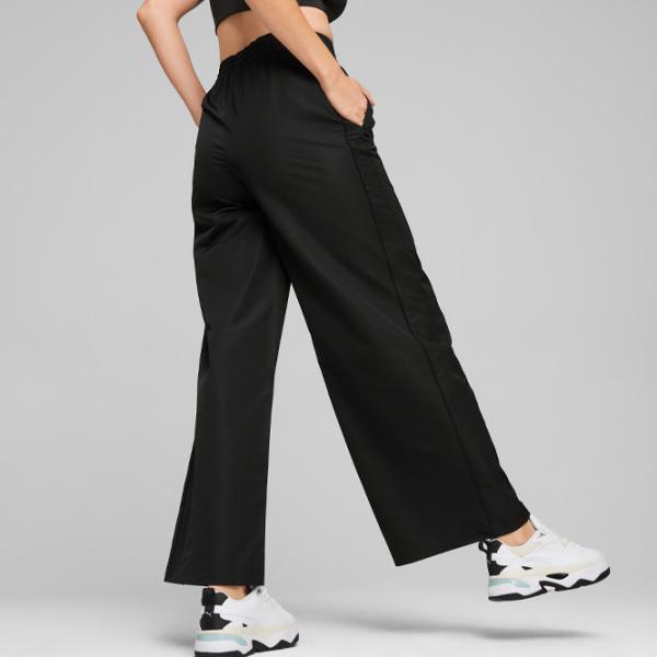 Спортивные брюки для женщин Puma T7 Relaxed Track Pant Wv L/ Черный photo 5