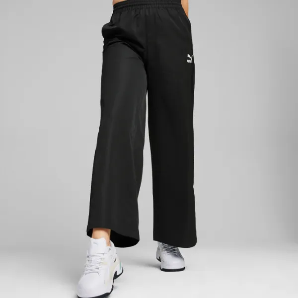 Pantaloni sportivi pentru femei Puma T7 Relaxed Track Pant Wv M/ Black photo 4