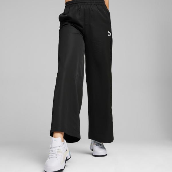 Pantaloni sportivi pentru femei Puma T7 Relaxed Track Pant Wv M/ Black photo 4