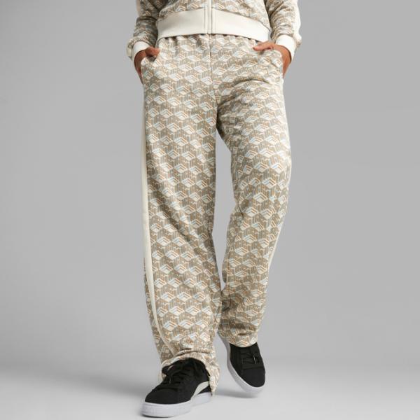 Спортивные штаны для женщин Puma T7 Aop Straight Leg Track Pants XS/ Бежевый photo 4