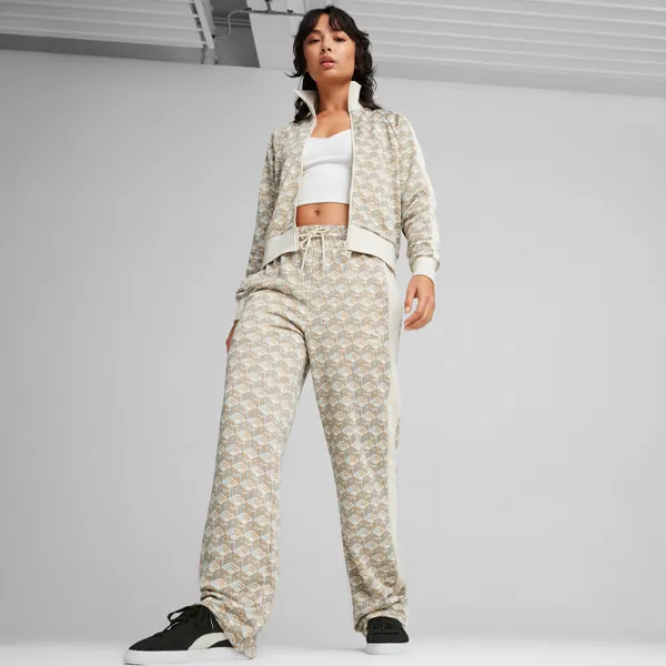 Pantaloni spotivi pentru femei Puma T7 Aop Straight Leg Track Pants XL/ Beige photo 3 Pantaloni spotivi pentru femei Puma T7 Aop Straight Leg Track Pants XL/ Beige photo 3