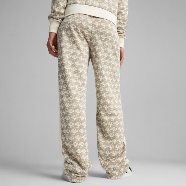 Спортивные штаны для женщин Puma T7 Aop Straight Leg Track Pants L/ Бежевый photo 5