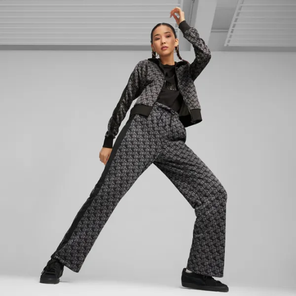Pantaloni sportivi pentru femei Puma T7 Aop Straight Leg Track Pants XS/ Black photo 3 Pantaloni sportivi pentru femei Puma T7 Aop Straight Leg Track Pants XS/ Black photo 3