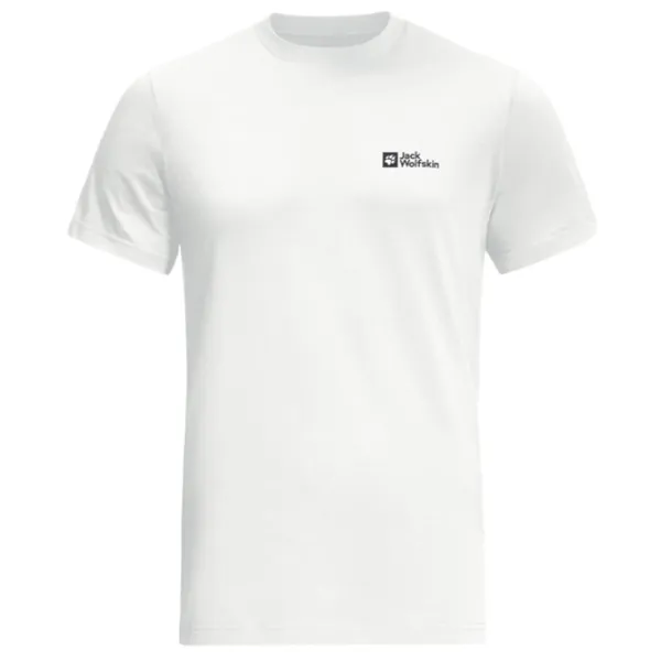 Tricou pentru bărbați Jack Wolfskin Essential T M 100% bumbac/ White photo 3 Tricou pentru bărbați Jack Wolfskin Essential T M 100% bumbac/ White photo 3