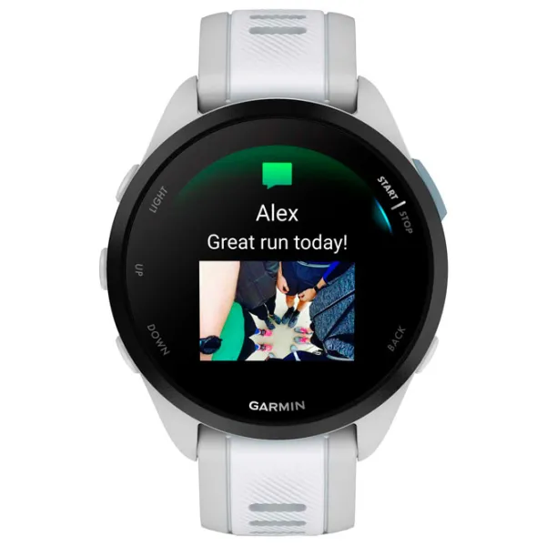 Ceas inteligent Garmin Forerunner 165 1.2"/ 30.4 mm/ Mist Gray - Mist Grey/ 010-02863-21 photo 6
