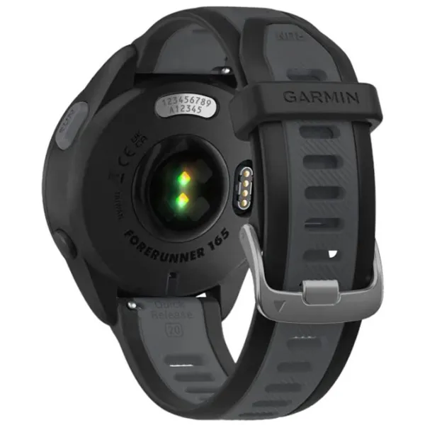 Ceas inteligent Garmin Forerunner 165 1.2"/ 30.4 mm/ Black - Black/ 010-02863-20 photo 6