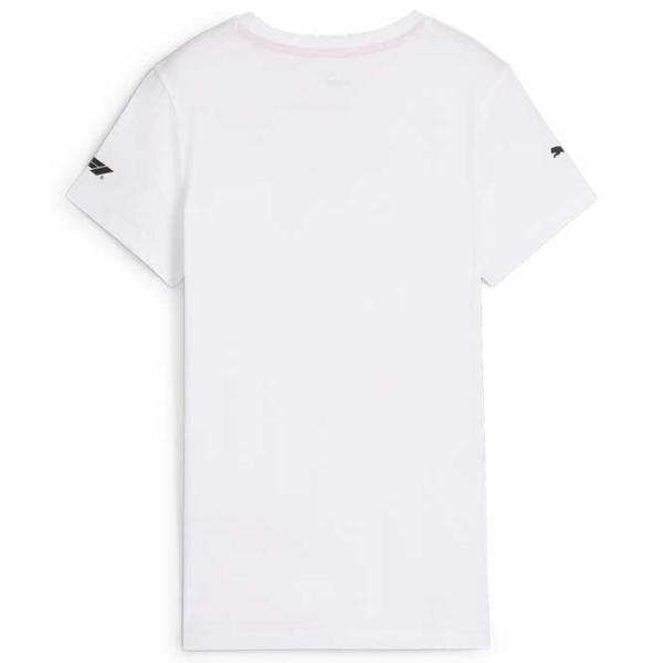 Футболка для женщин Puma F1 Logo Graphic Tee Wns 100% хлопок/ Белый photo 3