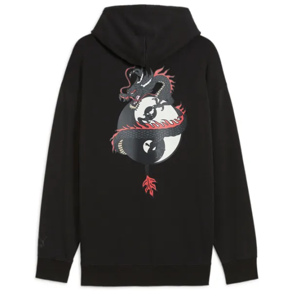 Hanorac pentru bărbați Puma X Staple Graphic Tr Drept/ Black photo 2