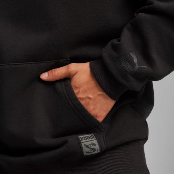 Hanorac pentru bărbați Puma X Staple Graphic Tr Drept/ Black photo 7