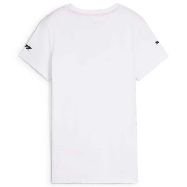 Tricou pentru femei Puma F1 Logo Graphic Tee Wns 100% bumbac/ White photo 2