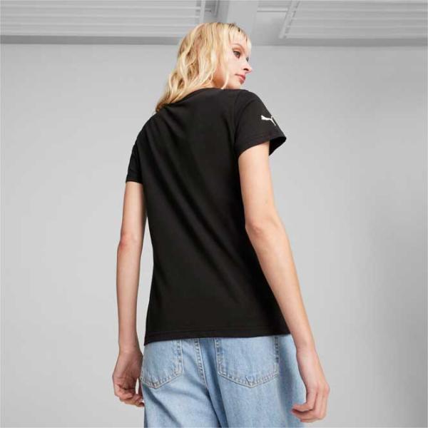 Футболка для женщин Puma F1 Logo Graphic Tee Wns 100% хлопок/ Черный photo 4
