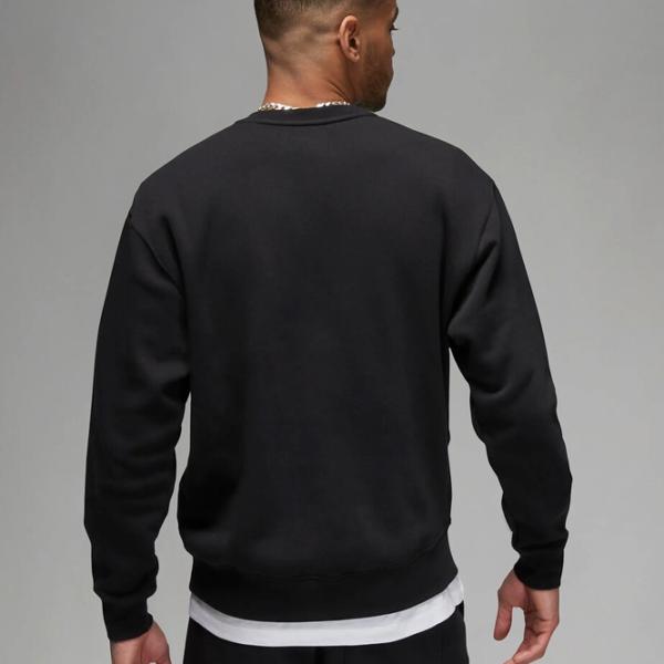 Толстовка для мужчин Nike Jordan Brooklyn Fleece Crew Прямой/ Черный photo 3