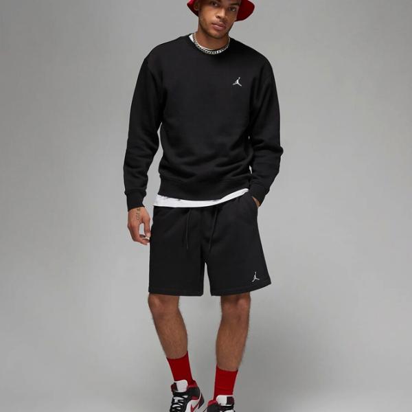 Толстовка для мужчин Nike Jordan Brooklyn Fleece Crew Прямой/ Черный photo 4