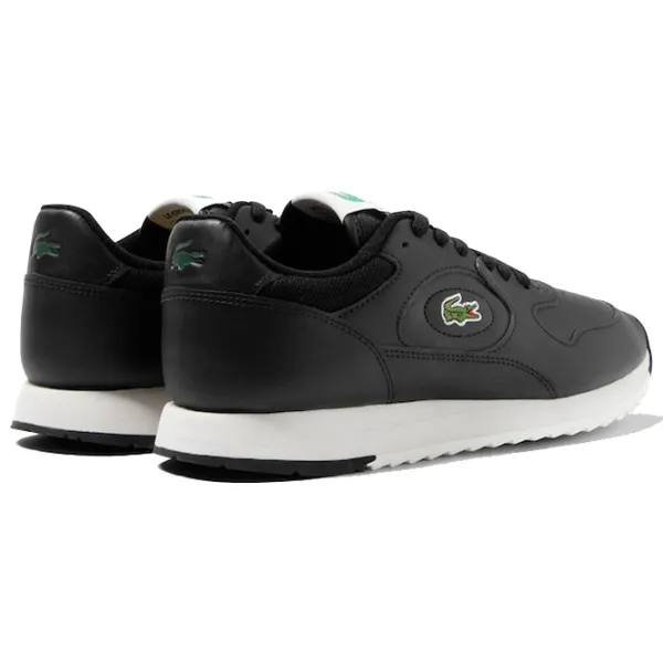 Adidași pentru bărbați Lacoste Men's Linetrack Leather 42.5/ Black photo 2