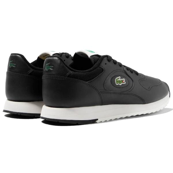 Adidași pentru bărbați Lacoste Men's Linetrack Leather 44.5/ Black photo 2