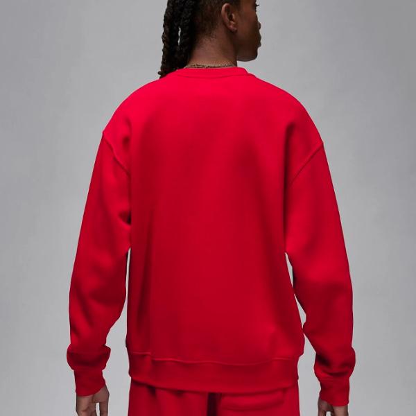 Hanorac pentru bărbați Nike Jordan Brooklyn Fleece Crew Drept/ Red photo 3
