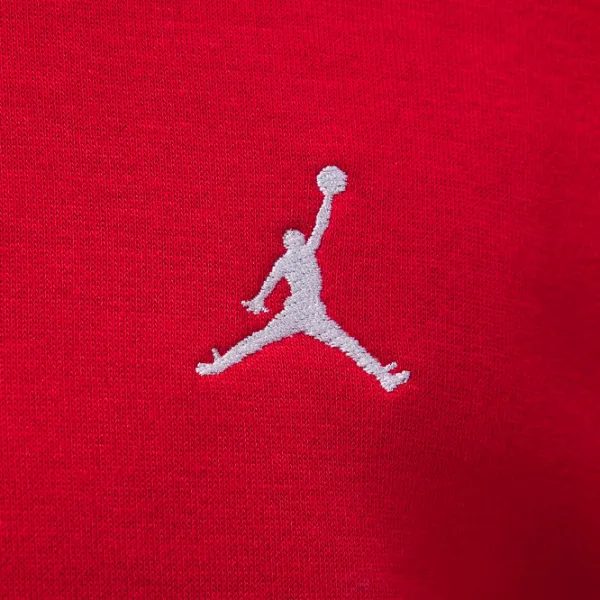 Hanorac pentru bărbați Nike Jordan Brooklyn Fleece Crew Drept/ Red photo 6