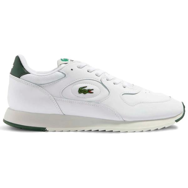 Adidași pentru bărbați Lacoste Men's Linetrack Leather 42.5/ White photo 3 Adidași pentru bărbați Lacoste Men's Linetrack Leather 42.5/ White photo 3