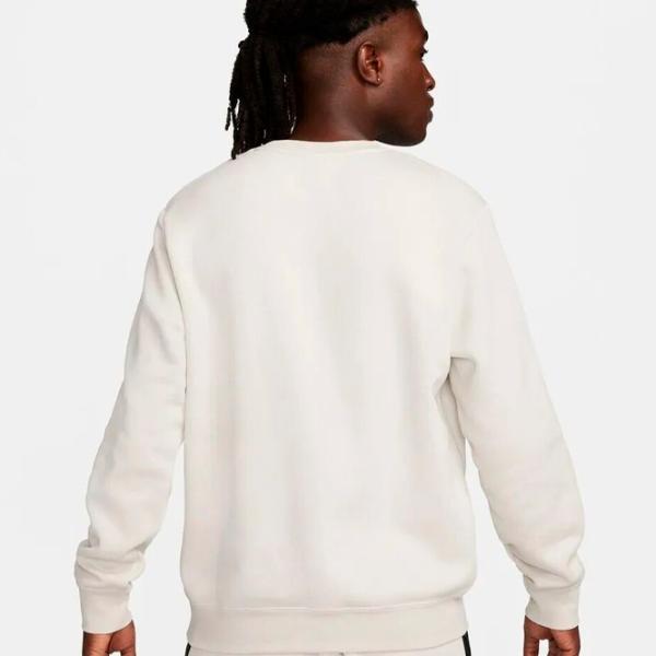 Hanorac pentru bărbați Nike M Nsw Sp Flc Crew Bb Drept/ White photo 3
