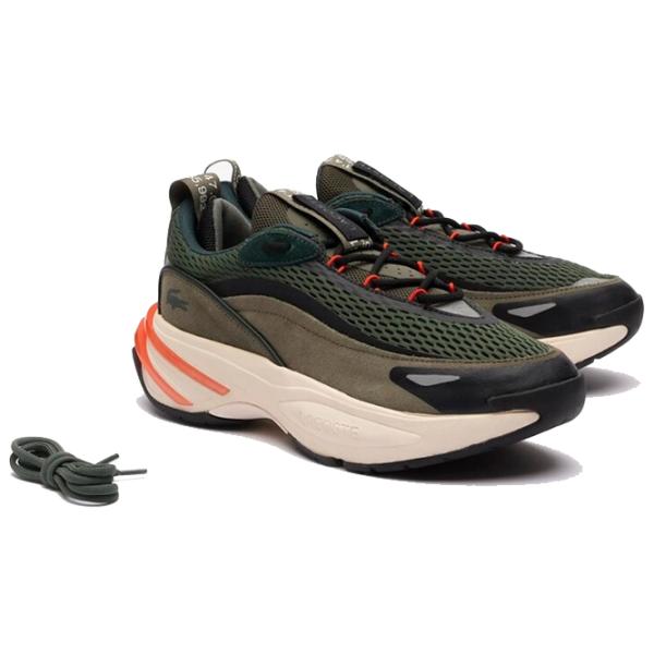 Adidași pentru bărbați Lacoste Men's Audyssor Textile 40.5/ Green photo 2