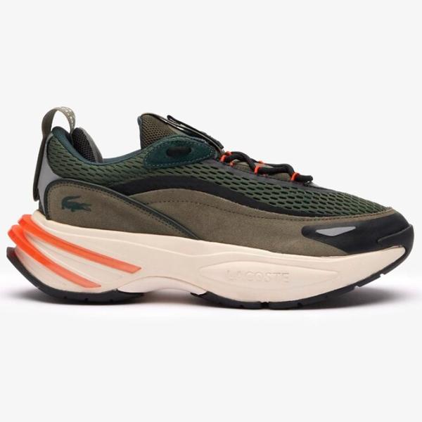 Adidași pentru bărbați Lacoste Men's Audyssor Textile 40.5/ Green photo 3