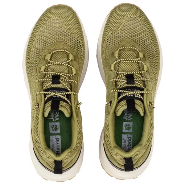 Adidași pentru femei Jack Wolfskin Dromoventure Knit Low W Primăvară/ Olive Green photo 4