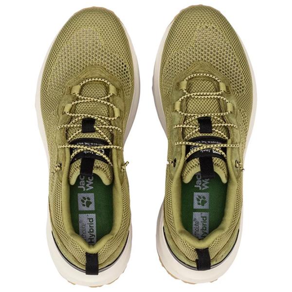 Adidași pentru femei Jack Wolfskin Dromoventure Knit Low W Primăvară/ Olive Green photo 4