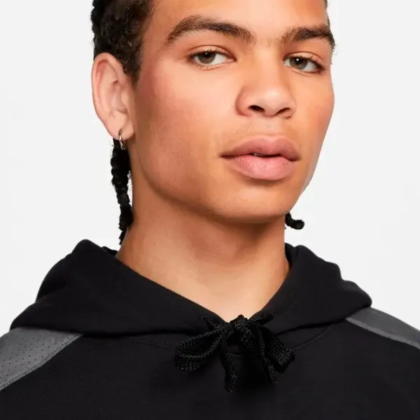 Hanorac pentru bărbați Nike Sportswear SP Fleece BB Drept/ Black photo 4