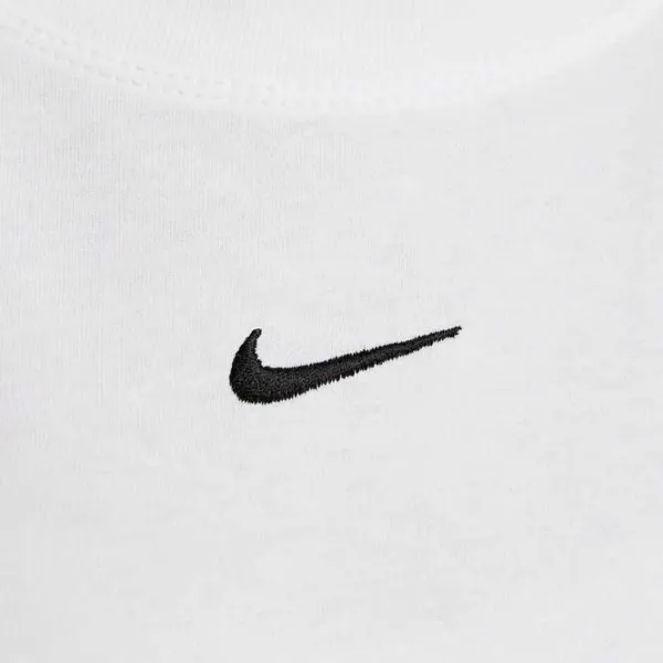 Футболка для женщин Nike Nsw Tee Essntl Lbr 100% хлопок/ Белый photo 5