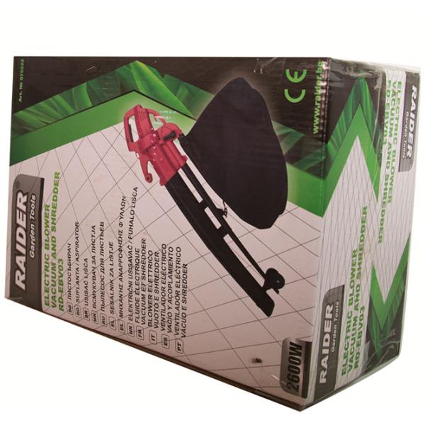 Suflantă de frunze Raider RD-EBV03 Electrică/ Red photo 6