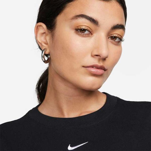 Tricou pentru femei Nike Nsw Tee Essntl Lbr 100% bumbac/ Black photo 4