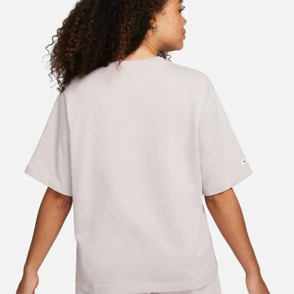 Tricou pentru femei Nike W Nsw Tee Classics Boxy 100% bumbac/ Gray photo 2