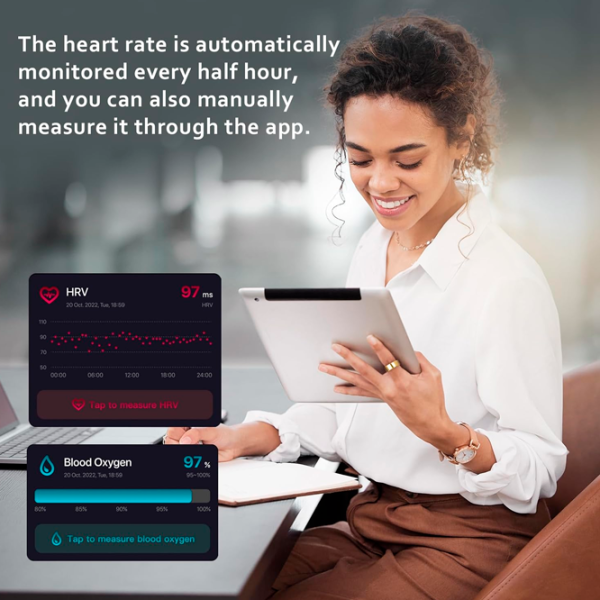 Умное кольцо Amovan Nova Размер - 7/ Золото photo 10