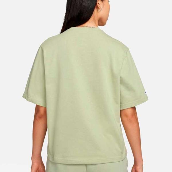 Tricou pentru femei Nike W Nsw Tee Classics Boxy 100% bumbac/ Olive Green photo 2 Tricou pentru femei Nike W Nsw Tee Classics Boxy 100% bumbac/ Olive Green photo 2