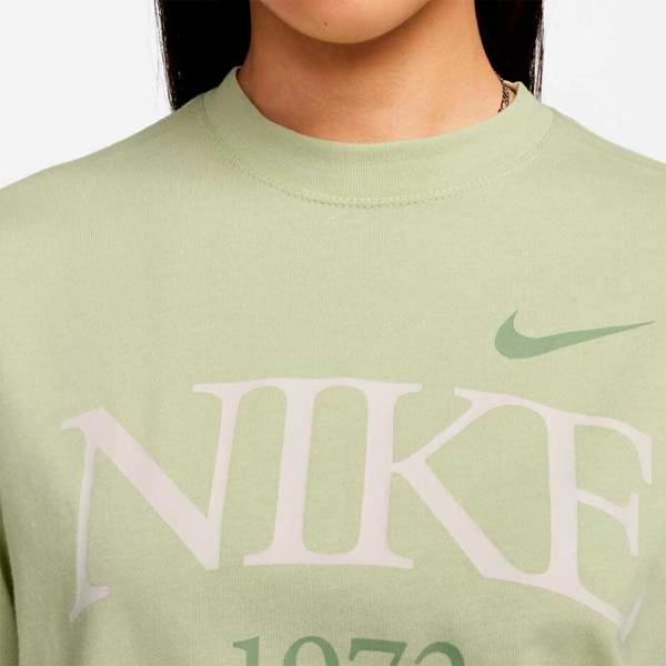 Tricou pentru femei Nike W Nsw Tee Classics Boxy 100% bumbac/ Olive Green photo 5 Tricou pentru femei Nike W Nsw Tee Classics Boxy 100% bumbac/ Olive Green photo 5