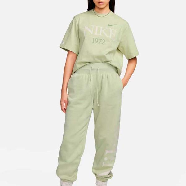 Tricou pentru femei Nike W Nsw Tee Classics Boxy 100% bumbac/ Olive Green photo 3