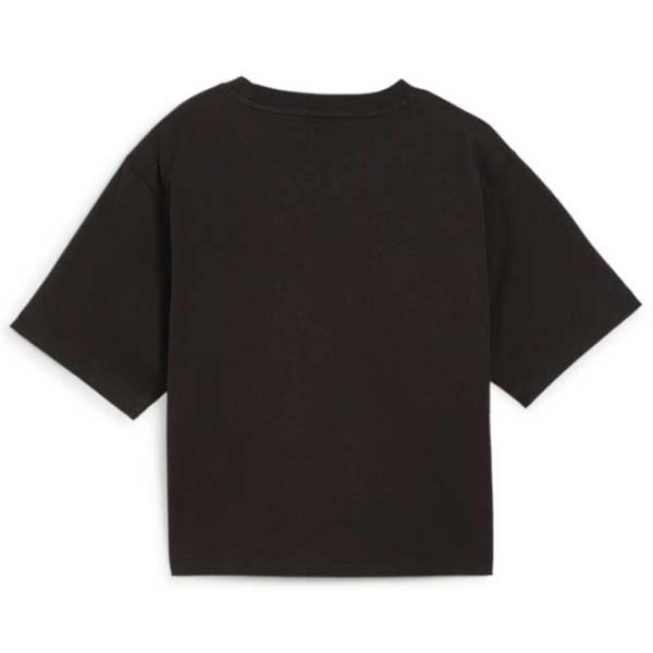 Футболка для женщин Puma Team Relaxed Tee 100% хлопок/ Черный photo 2