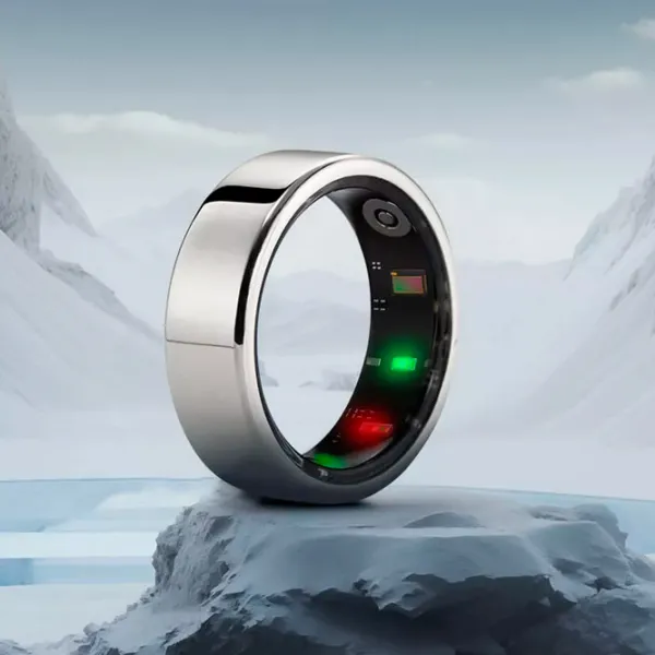 Умное кольцо Amovan Nova Размер - 9/ Серебристый photo 2