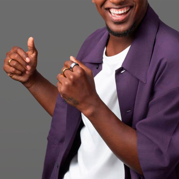 Умное кольцо Amovan Nova Размер - 9/ Серебристый photo 4