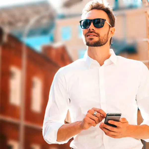 Умное кольцо Amovan Nova Размер - 9/ Серебристый photo 6