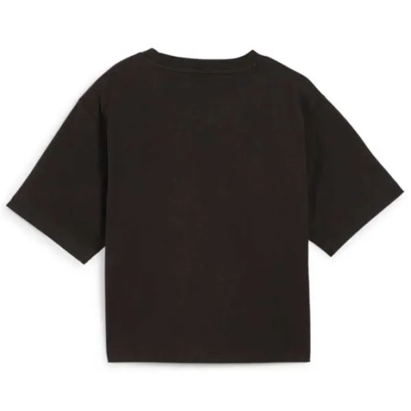 Футболка для женщин Puma Team Relaxed Tee 100% хлопок/ Черный photo 2