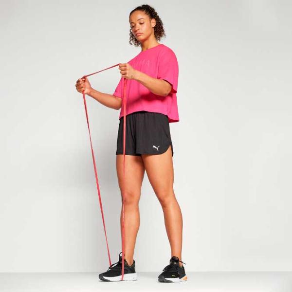 Футболка для женщин Puma Women’S Graphic Boxy Crop Move Tee 35% хлопок/ Розовый photo 3