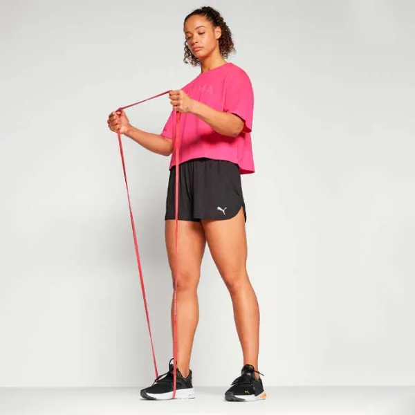 Футболка для женщин Puma Women’S Graphic Boxy Crop Move Tee 35% хлопок/ Розовый photo 3